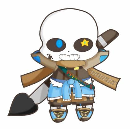 Exists outside of timelines (he has a bad memory) he have a truce with error may help make aus. Inktale Chibi Ink Sans! - Roblox