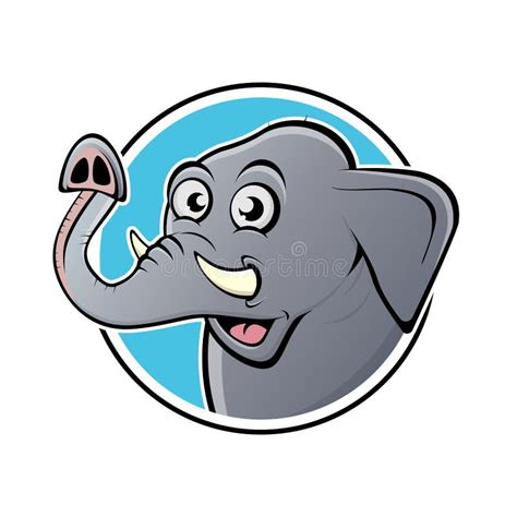 Cartoon Elephant Stock Vector Illustration Of Profile 12610867