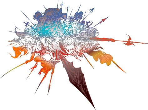 Deviantart More Like Final Fantasy Xiv Logo By Eldi13 Desktop Background