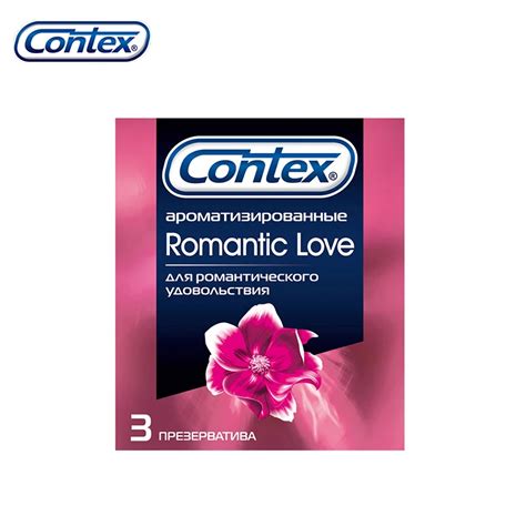 Contex Romantic Love Condoms Ultra Slim Smooth Sex Products Natural Latex With Grease Fruity Sex