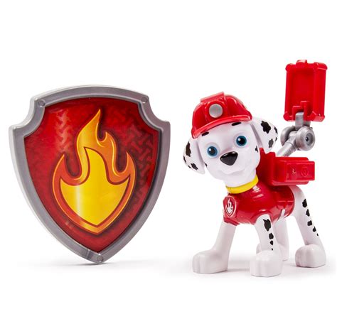 Paw Patrol Action Pack Pup And Badge Marshall