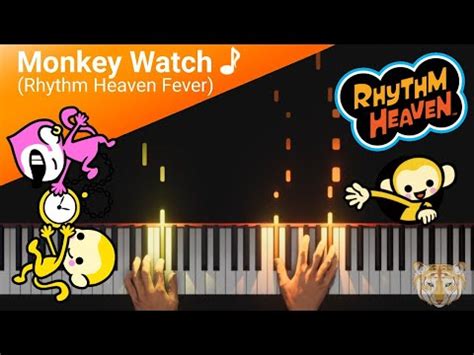 Monkey Watch Rhythm Heaven Fever Piano Tutorial YouTube