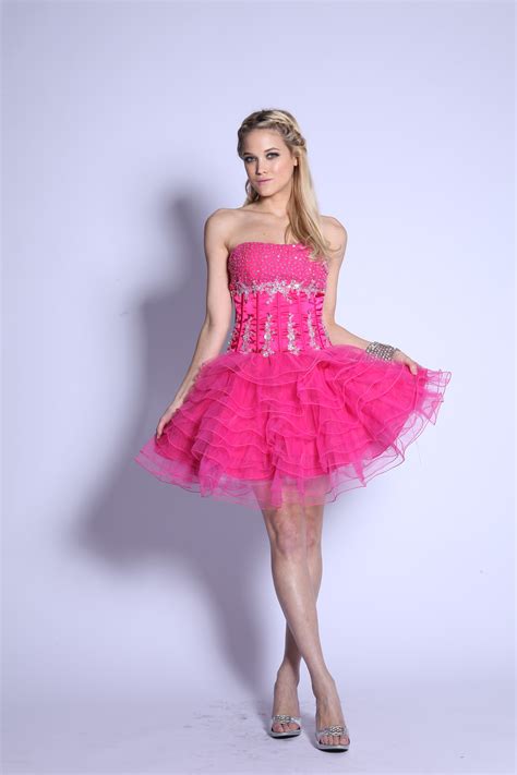 Short Jeweled Sexy Puffy Skirt Homecoming Prom Dress Formal Sparkle