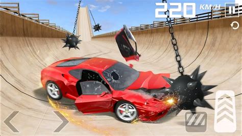 Car Crash Compilation Games New Car Simulator Game Android Gameplay Youtube