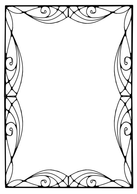 Art Deco Border Elegant And Timeless Designs For Your Art Projects
