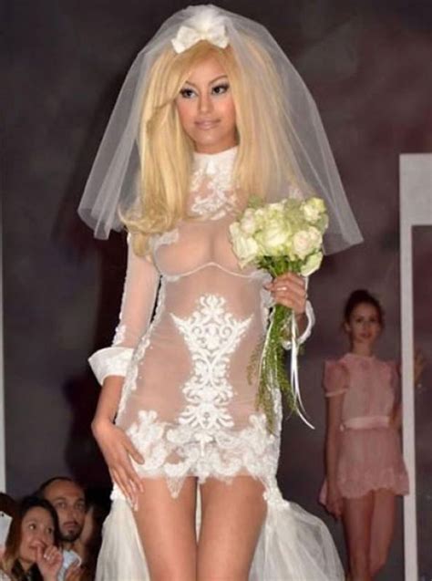 Most Revealing Wedding Dress Ever Cumception