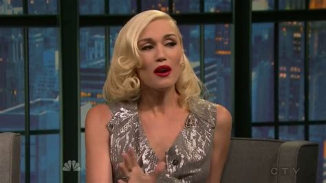 Gwen Stefani On Late Night With Seth Meyers Interview YouTube