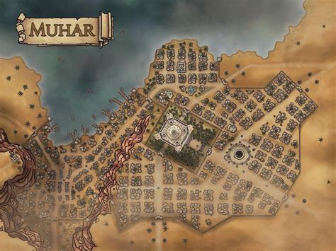The Map For Muhar Is Shown In This Screenshote Image From The Game
