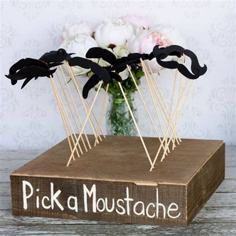 Please note that these photo are for event inspiration and not all props or items shown are available for rental. Photobooth moustache | Wedding decor photos, Wedding photo booth props, Rustic wedding decor