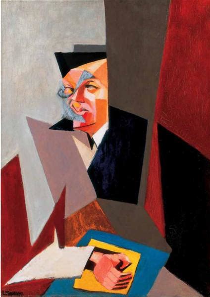 Portrait Of Tristan Tzara 1927 Lajos Tihanyi