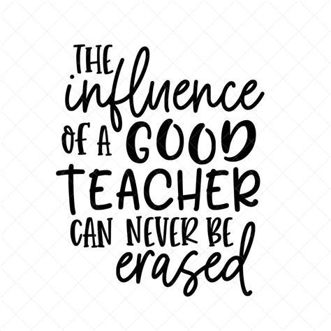 Download The Influence of a Good Teacher SVG Vector Clipart School ...