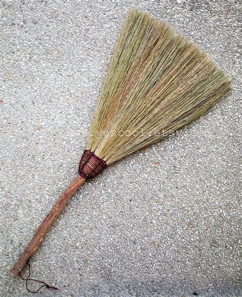 Whisk Broom Witches Broomstick Twig Handle Vintage Witch Broom Etsy