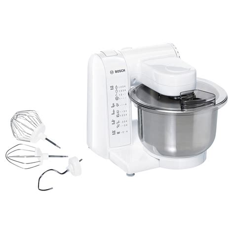 Maybe you would like to learn more about one of these? Bosch MUM4807GB Stand Mixer in White, 600W 3.9L Bowl