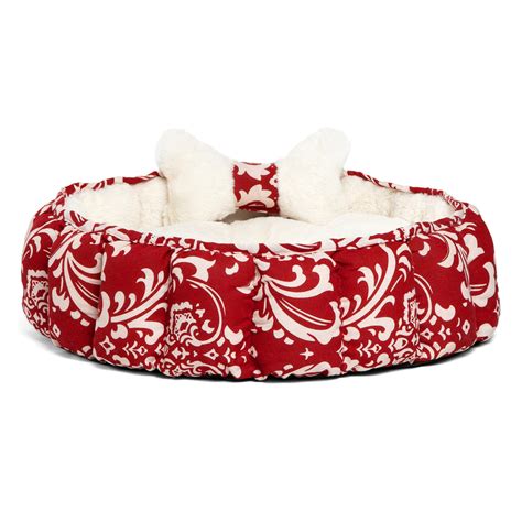 These beds feature a raised rim to give your dog a sense of security and to better support their body as they lie down. Best Friends By Sheri Amsterdam Royal Cuddler Dog Bed with ...