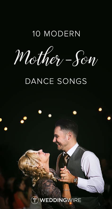 10 Modern Mother Son Dance Songs While Your First Dance Song Might Be