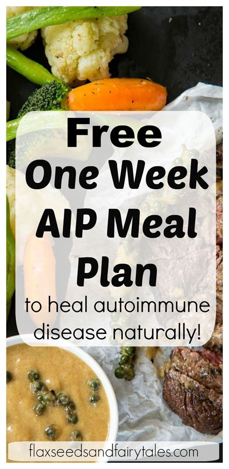 FREE One Week AIP Meal Plan to Heal Autoimmune Disease | Ketogenic diet