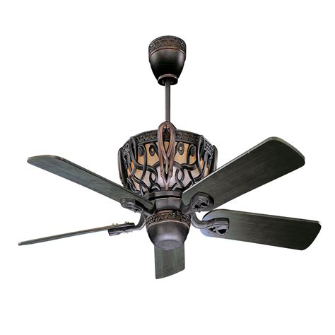 54 casa vieja rustic outdoor ceiling fan with light led dimmable remote golden forged reversible blades damp rated patio porch. Outdoor Concord Fans 52" Aracruz 5 Blade Ceiling Fan ...
