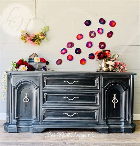 Buffet Table Makeover Leah Noell Design Co