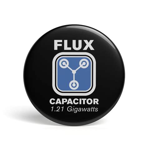 Geek Pin Flux Capacitor 24h Delivery Getdigital