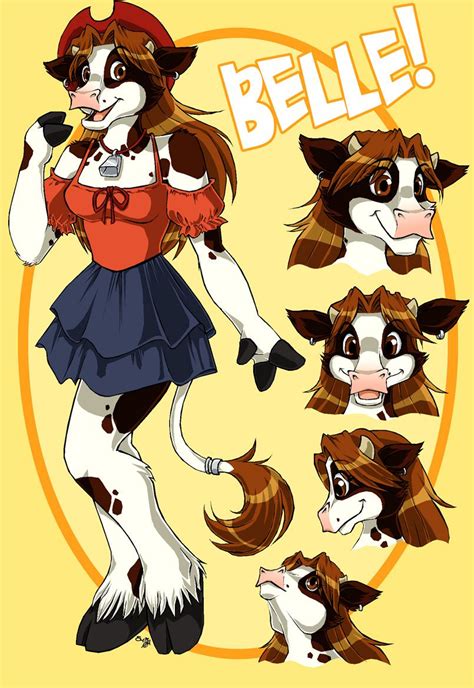Cow Anthro I Guess You Could Say She S A Cowgirl Furry Art Cartoon Cow Furry Girls