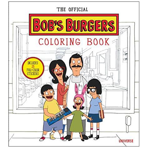 Their long eyelashes and fuzzy coat make them irresistible. The Official Bob's Burgers Coloring Book