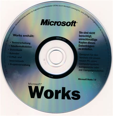 Microsoft Works 70 German Microsoft Free Download Borrow And