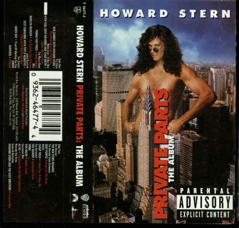 Howard Stern Private Parts The Album Cassette Discogs