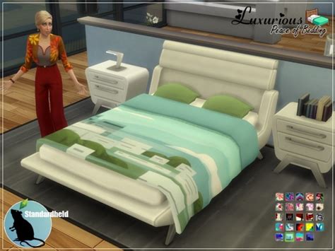 Luxurious Peace Of Bedding By Standardheld At Simsworkshop Sims 4 Updates