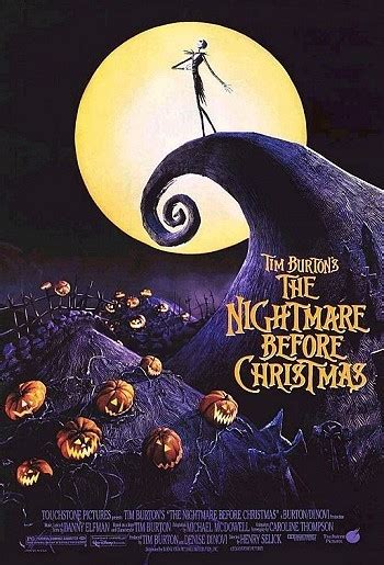 The Nightmare Before Christmas Tim Burtons Nightmare Before Christmas