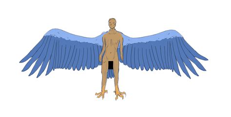 When the wing are folded, all of the bones try to come closer to each other. Harpy Folding wings Animation by Aerophoinix on DeviantArt