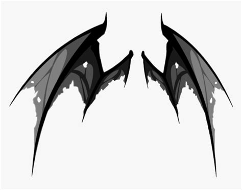 Realistic Demon Wings Drawing Showing How To Draw A Demon Wing