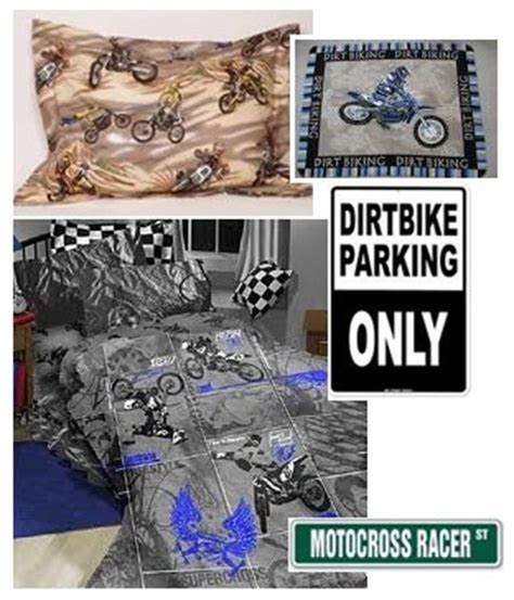 A comforter set will help you create the bedroom design that you are striving for without all the work! Motocross Bedding for Kids creating the perfect motocross ...