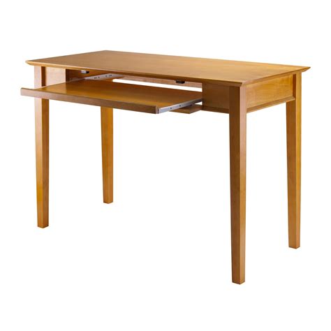 You can choose also between two sizes. Winsome Wood Computer Desk, Honey: Amazon.ca: Home & Kitchen