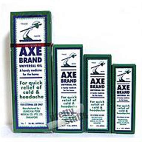 Buy axe oil and get the best deals at the lowest prices on ebay! Axe Brand Universal Medicated Oil - 56ml + 10ml + 5ml ...