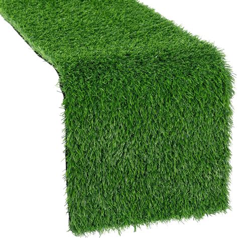 Artificial Grass Table Runner 12 X 108 Green Cv Linens