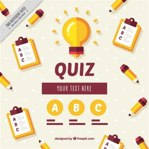 Test Quiz Vectors Photos And Psd Files Free Download