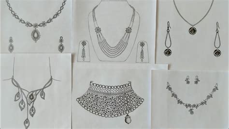 Beautiful Necklace Design Drawing Ideas 13 Different Necklace Design