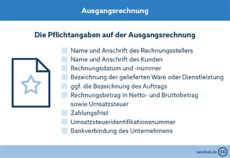 May 02, 2021 post a comment. Ausgangsrechnung - Alles was du als Unternehmer wissen ...
