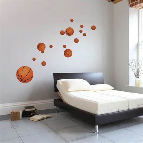 Basketball Wall Decal Murals Sports Stickers Primedecals