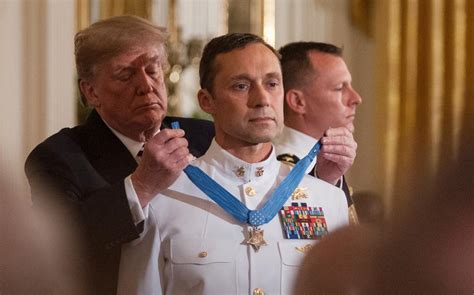 Retired Seal Receives Medal Of Honor 16 Years After Deadly Rescue