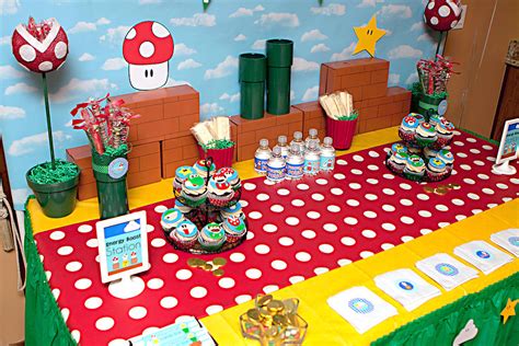 Super Mario Birthday Party Popsugar Moms