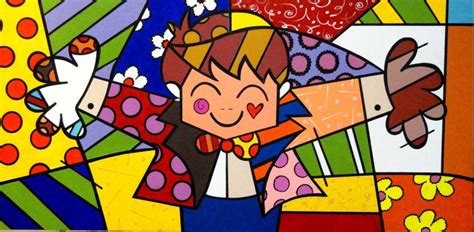 Romero Britto Para O Dia Das M Es Pra Gente Mi Da