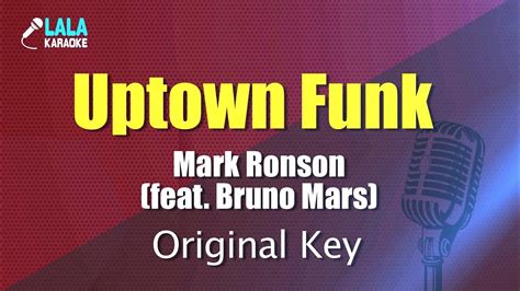 Mark Ronson Uptown Funk Feat Bruno Mars 노래방 Mr Lalakaraoke Youtube