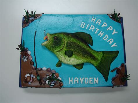Fishing Birthday Cake Gallery Birthday Cake Decoration Fish Cake
