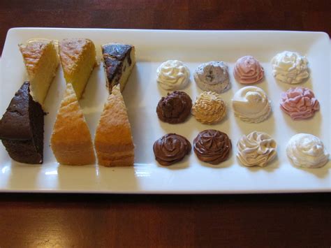 This Is How I Like To Set Up My Cake Tasting Plates For Tasting