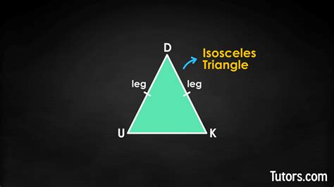 Isosceles Triangle Theorem Proof Converse Examples