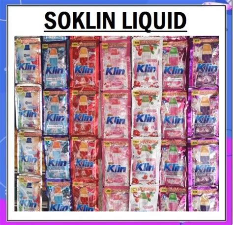 3 Renceng Soklin Liquid Softergent Detergen Cair 22 Ml So Klin Isi 12