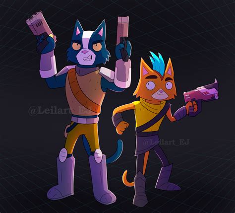 Leilart On Twitter The Catos From Final Space I Had This Laying Around And I Forgot To Post
