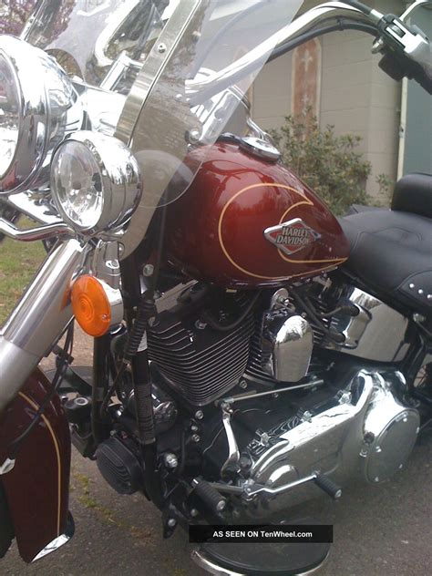 2009 flstc harley davidson heritage softail classic 96 cubic inch motor, 10300 miles. 2009 Hd Heritage Softail Classic