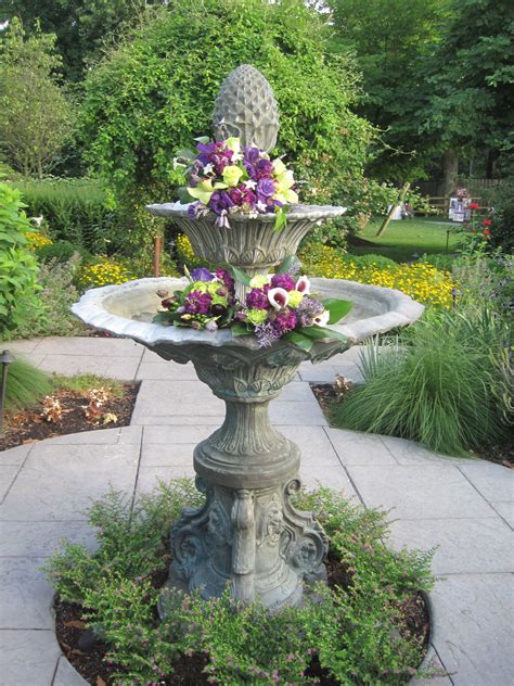Wedding Fountain Decor Garden Fountains Outdoor Gardens Garden Decor